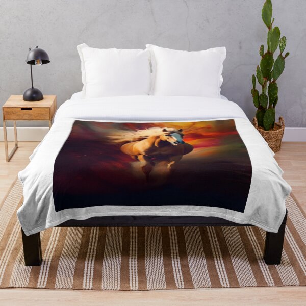 Item preview, Abstract Fantasy Wild Stallion Art designed and sold by PeteRascal.