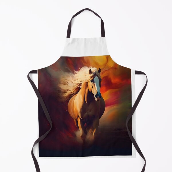 Item preview, Abstract Fantasy Wild Stallion Art designed and sold by PeteRascal.