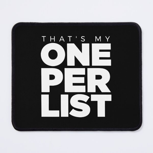 Item preview, ONE PER LIST designed and sold by KatarinaHages.