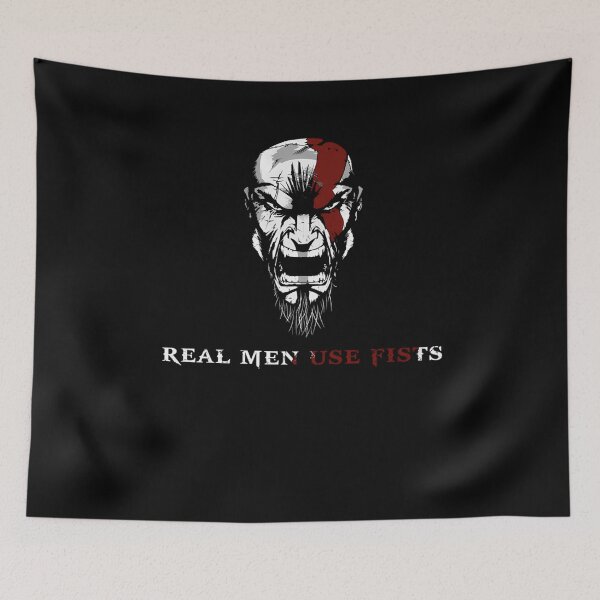 Item preview, Real men use fists designed and sold by PackageHoekstra.