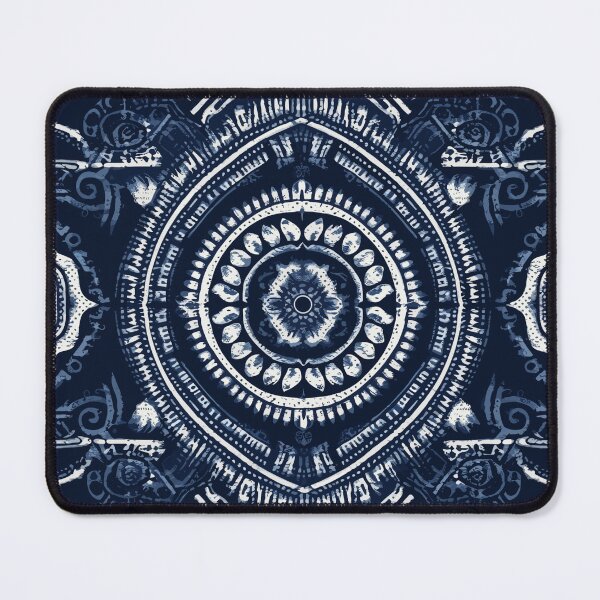 Item preview, Thai indigo fabric 002 designed and sold by Taninut-Shop.
