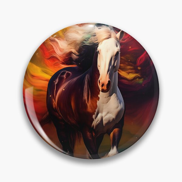 Item preview, Abstract Fantasy Wild Stallion Art designed and sold by PeteRascal.