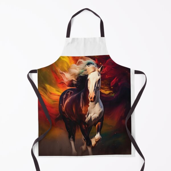 Item preview, Abstract Fantasy Wild Stallion Art designed and sold by PeteRascal.
