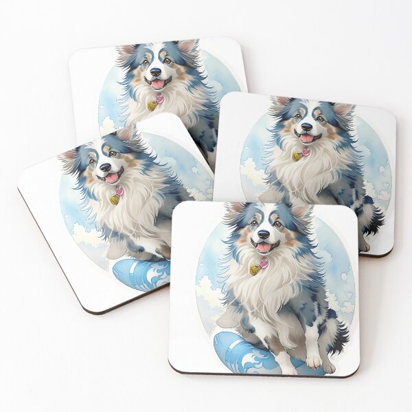 Item preview, Funny Merle Collie Outdoor Happy Dog Lover Gift Classic T-Shirt designed and sold by B2-Soul-of-Art.