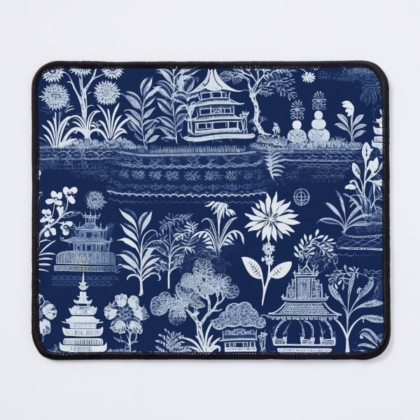 Item preview, Thai indigo fabric 003 designed and sold by Taninut-Shop.