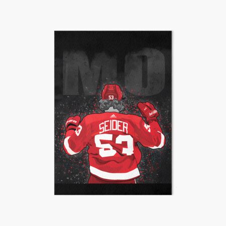 Detroit Hockey - Moritz Seider Poster for Sale by carlstad