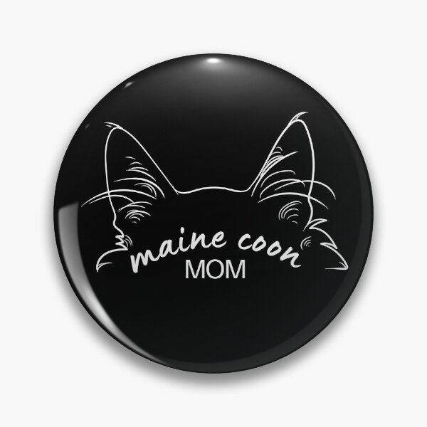 Item preview, Maine Coon Cat Mom White Car Window Ear Decal designed and sold by mariejosee22.