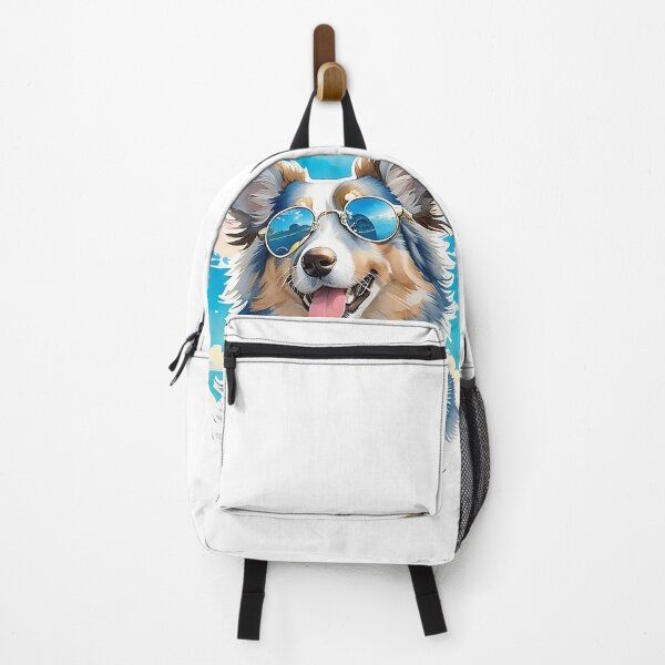 Item preview, Blue Merle Collie Outdoor Sunglassess Dog Lover Gift Classic T-Shirt designed and sold by B2-Soul-of-Art.