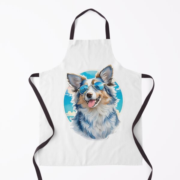 Item preview, Blue Merle Collie Outdoor Sunglassess Dog Lover Gift Classic T-Shirt designed and sold by B2-Soul-of-Art.