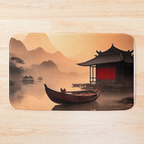Item preview, Muted Chinese ink painting designed and sold by Artque24.