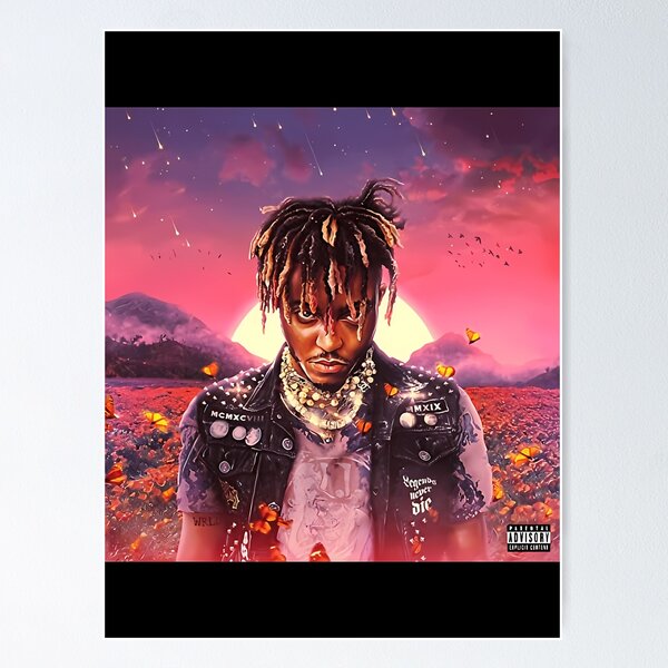 Juice Wrld 'Legends Never Die' Sky Poster