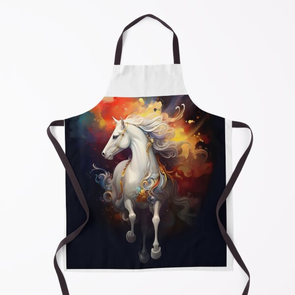Item preview, Abstract Fantasy Wild Stallion Art designed and sold by PeteRascal.