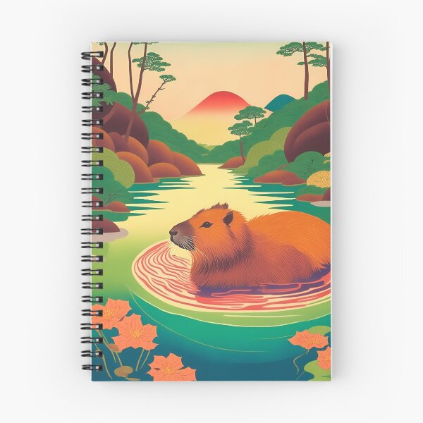 Item preview, Ukiyo-e Capybara Japan designed and sold by jp22yoshi.