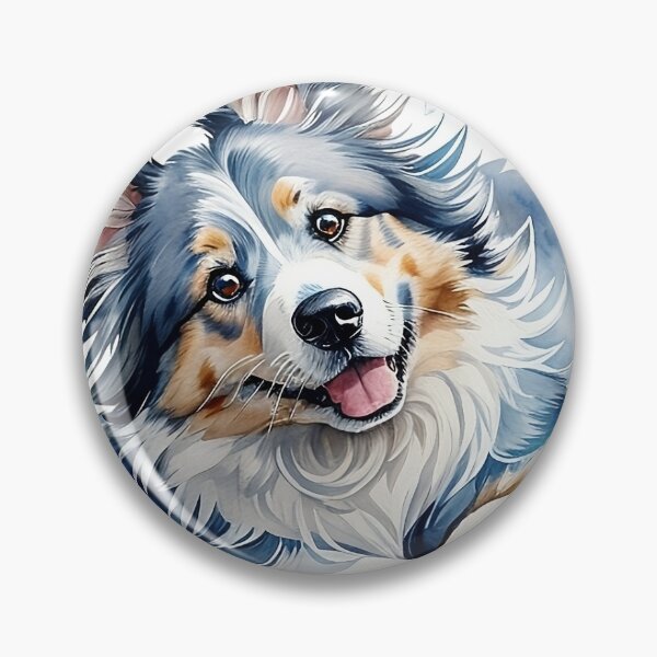 Item preview, Funny Merle Collie Outdoor Happy Dog Lover Gift Classic T-Shirt designed and sold by B2-Soul-of-Art.