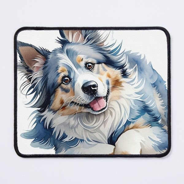 Item preview, Funny Merle Collie Outdoor Happy Dog Lover Gift Classic T-Shirt designed and sold by B2-Soul-of-Art.