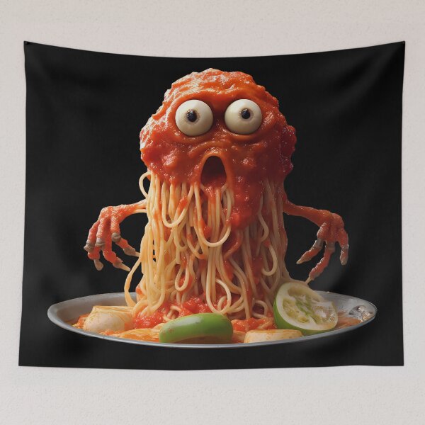 Item preview, Oops - Frutti di Mare-Spaghetti - The shocked pasta designed and sold by Pixelboys.