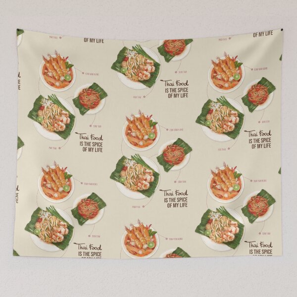 Item preview, Thai Food is the spice of my life designed and sold by shamiss.