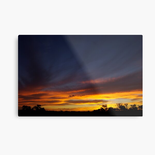 The sky opens up Metal Print