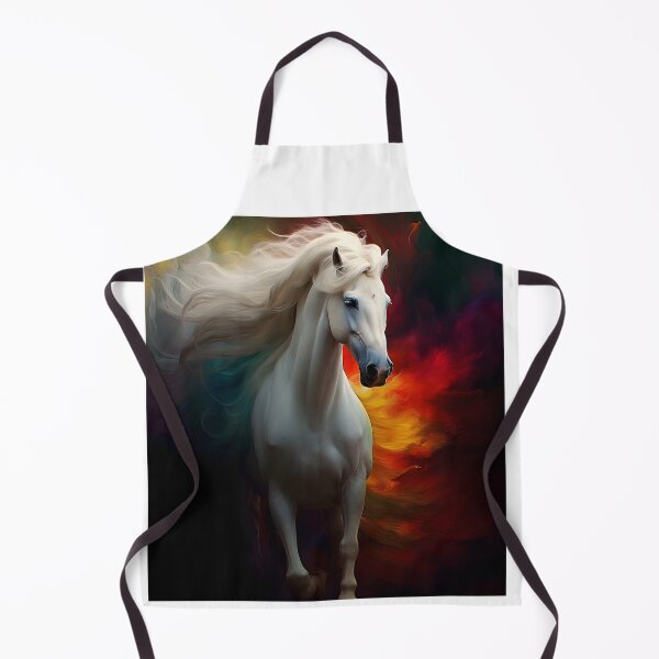 Item preview, Abstract Fantasy Wild Stallion Art designed and sold by PeteRascal.