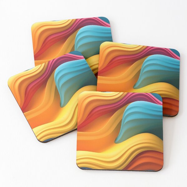 Item preview, Abstract colorful background with ripples.  designed and sold by LubosChlubny.