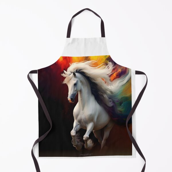 Item preview, Abstract Fantasy Wild Stallion Art designed and sold by PeteRascal.