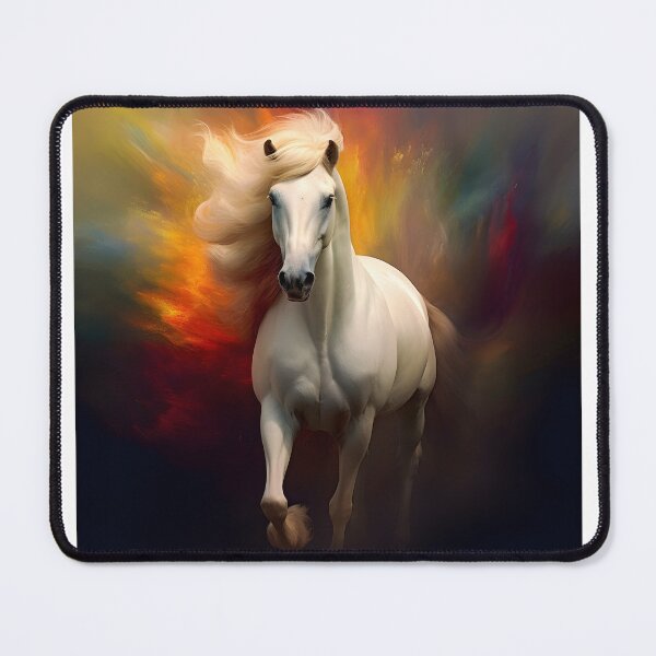 Item preview, Abstract Fantasy Wild Stallion Art designed and sold by PeteRascal.