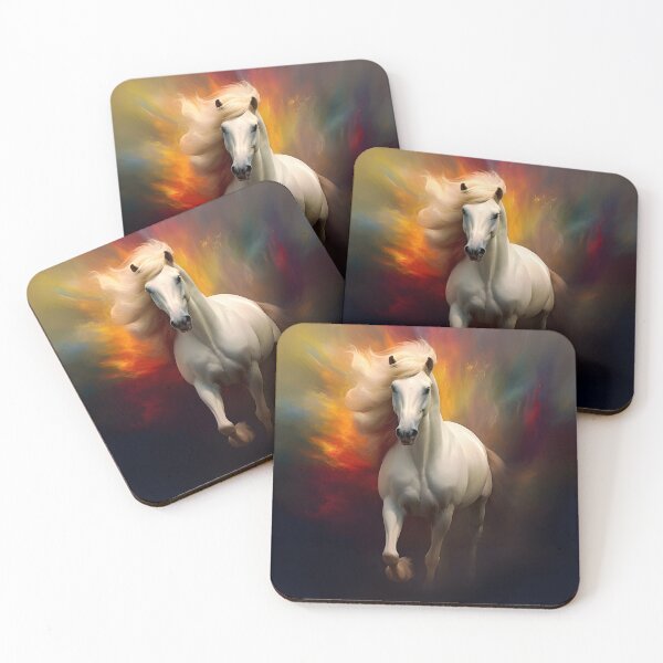Item preview, Abstract Fantasy Wild Stallion Art designed and sold by PeteRascal.
