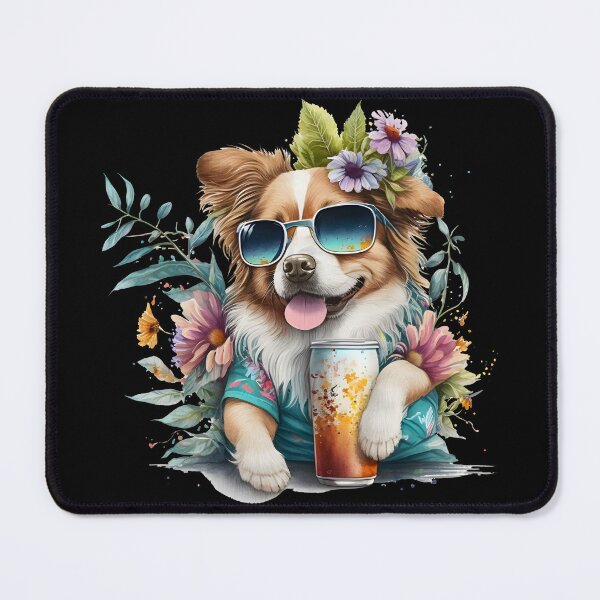 Item preview, Papillon Dog Summer Vibes Doggo designed and sold by GO SHIRT-TEE.