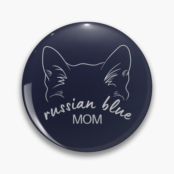 Item preview, Russian Blue Cat Mom Car Window Ear Decal designed and sold by mariejosee22.