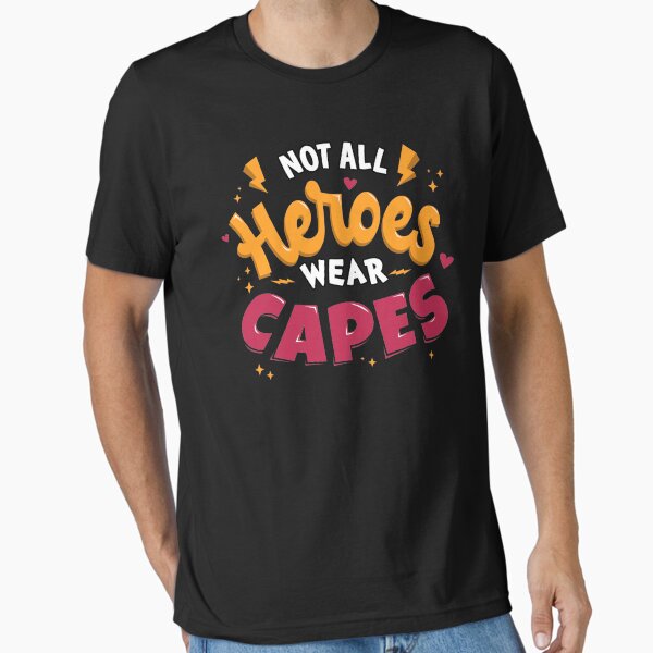 Item preview, Not all Heroes Wear Capes, fathers day designed and sold by happytrendjct.