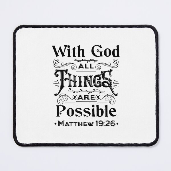 Item preview, With God All Things Are Possible designed and sold by Zklag.