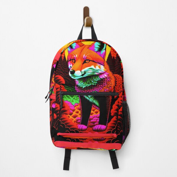 Item preview, Retro Vibrant Cute Fox Wildlife Nature Lover T-Shirt designed and sold by Witty Shirts.