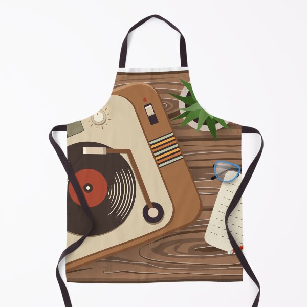 Artikelvorschau, Stillleben mit altem Vintage-Vinyl-Plattenspieler entworfen und verkauft von Familyshmot.