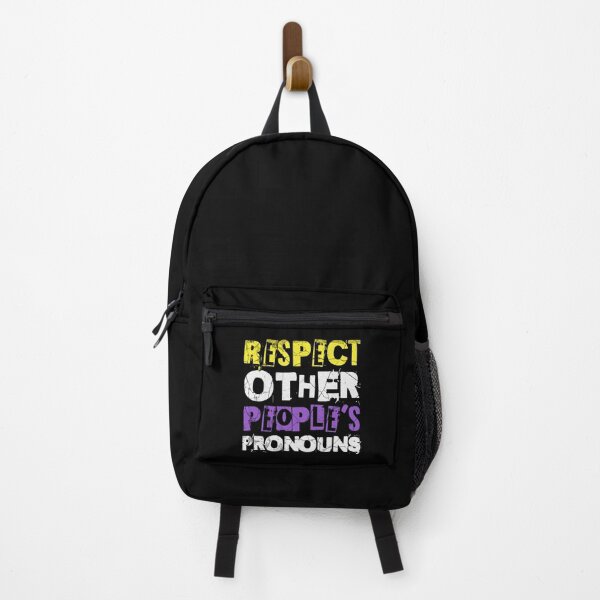 Item preview, Nonbinary Respect Other People's Pronouns designed and sold by ontrendshirts.