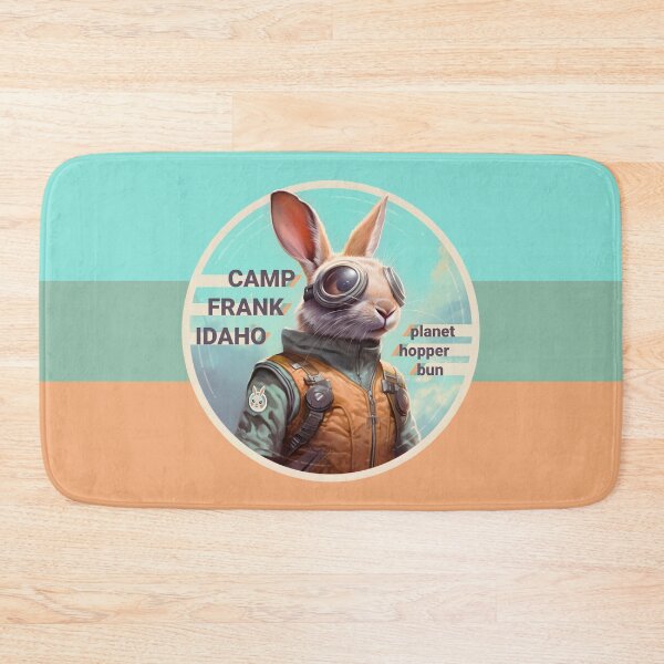 Item preview, rabbit space pilot portrait, planet hopper bunny designed and sold by FoxRobinRabbit.