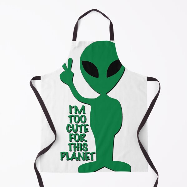 Artikelvorschau, Ich bin zu süß für diesen Planeten – Alien entworfen und verkauft von likbatonboot.
