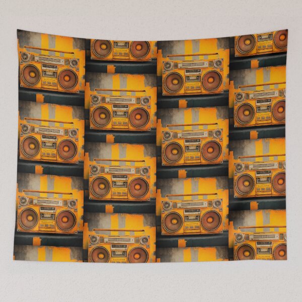 Item preview, Retro Boom Box Ghetto Blaster Hip Hop designed and sold by Beso75.