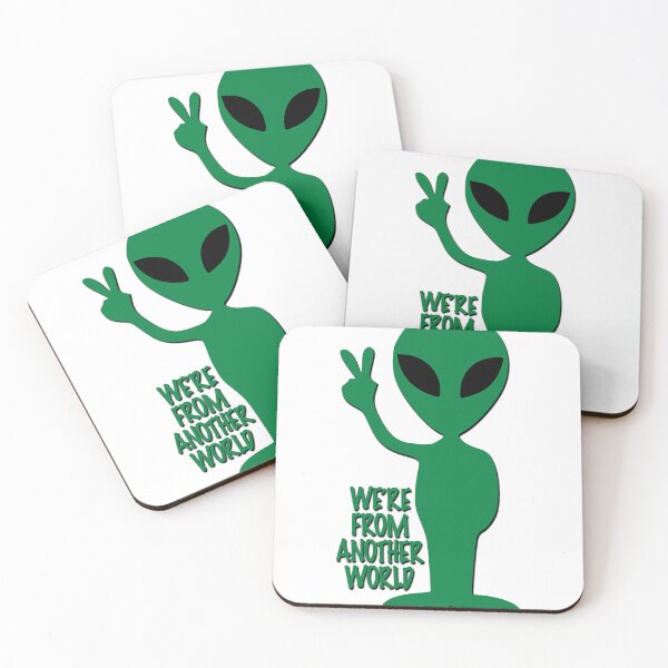 Item preview, We’re from another world - alien designed and sold by likbatonboot.