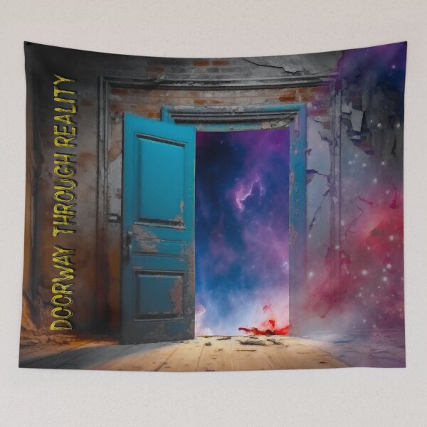 Item preview, Doorway Through Reality - Abstract Digital Art designed and sold by liminal-concept.