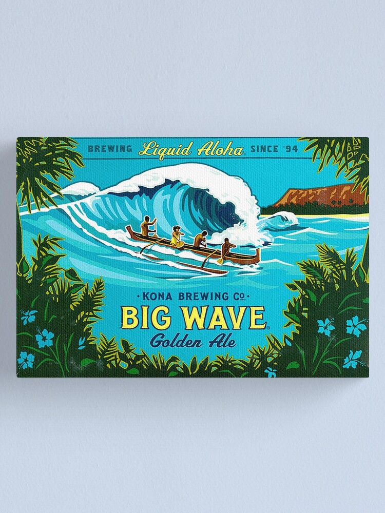 Alternate view of Kona Big Wave Canvas Print