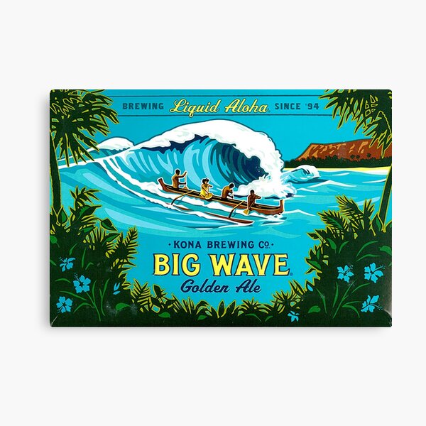 Kona Big Wave Canvas Print