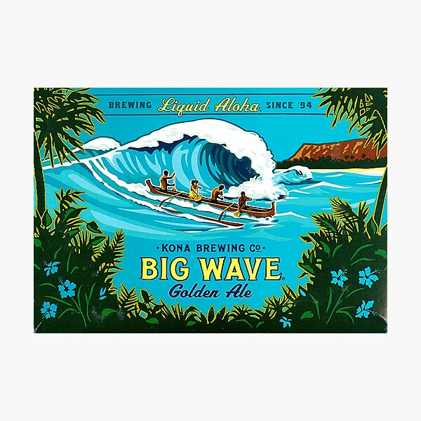 Kona Big Wave Photographic Print