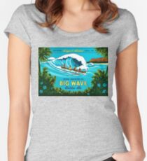 Kona Big Wave Fitted Scoop T-Shirt