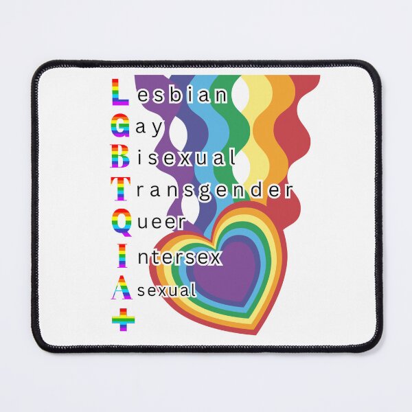 Item preview, Pride Rainbow Heart Comet, LGBTQIA Pride designed and sold by ShopULove.