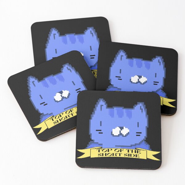 Item preview, Top of the Short Side, Bridge Card Game, Pixel Cat  designed and sold by BeebopGraphics.