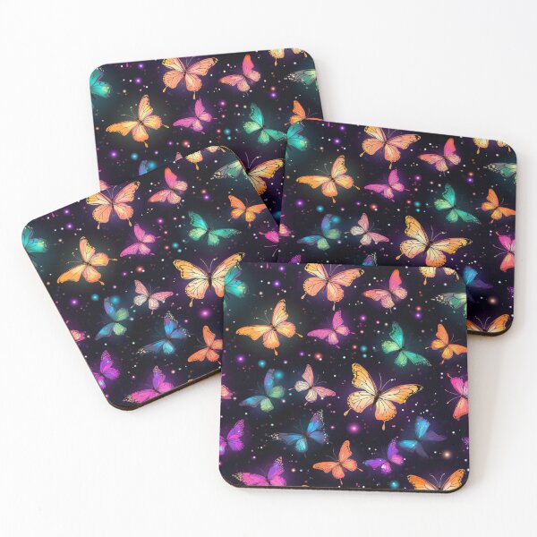 Artikelvorschau, Vibrant Shimmering Butterfly Pattern entworfen und verkauft von sandy3105.