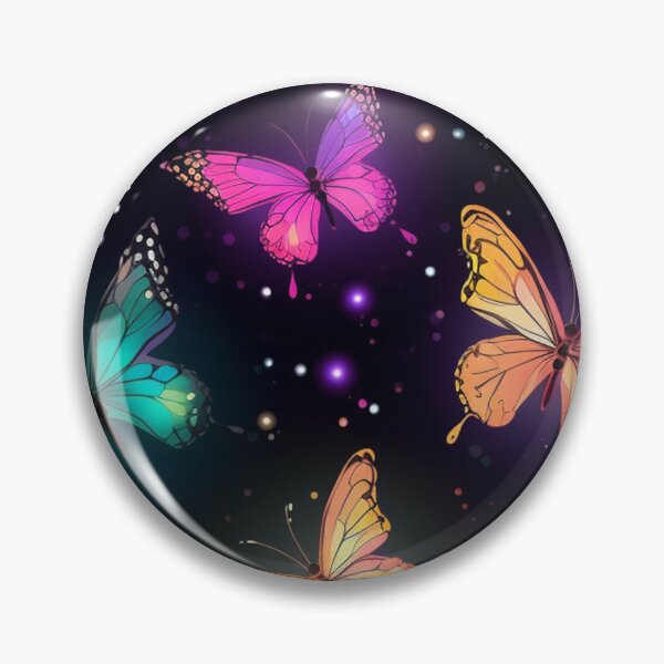 Artikelvorschau, Vibrant Shimmering Butterfly Pattern entworfen und verkauft von sandy3105.