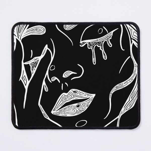 Item preview, Retro Abstract Crying Woman -Vintage Comic Pop-art Design In White designed and sold by Mitch616Art.