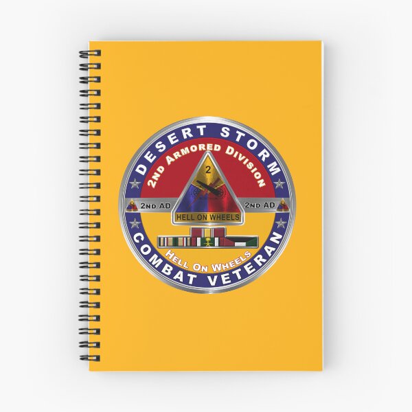 Item preview, 2nd Armored Division Desert Storm Veteran designed and sold by SoldierAlways.