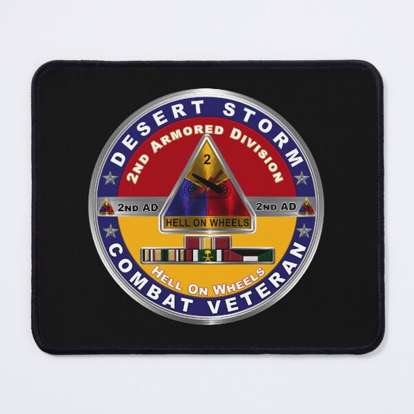 Item preview, 2nd Armored Division Desert Storm Veteran designed and sold by SoldierAlways.